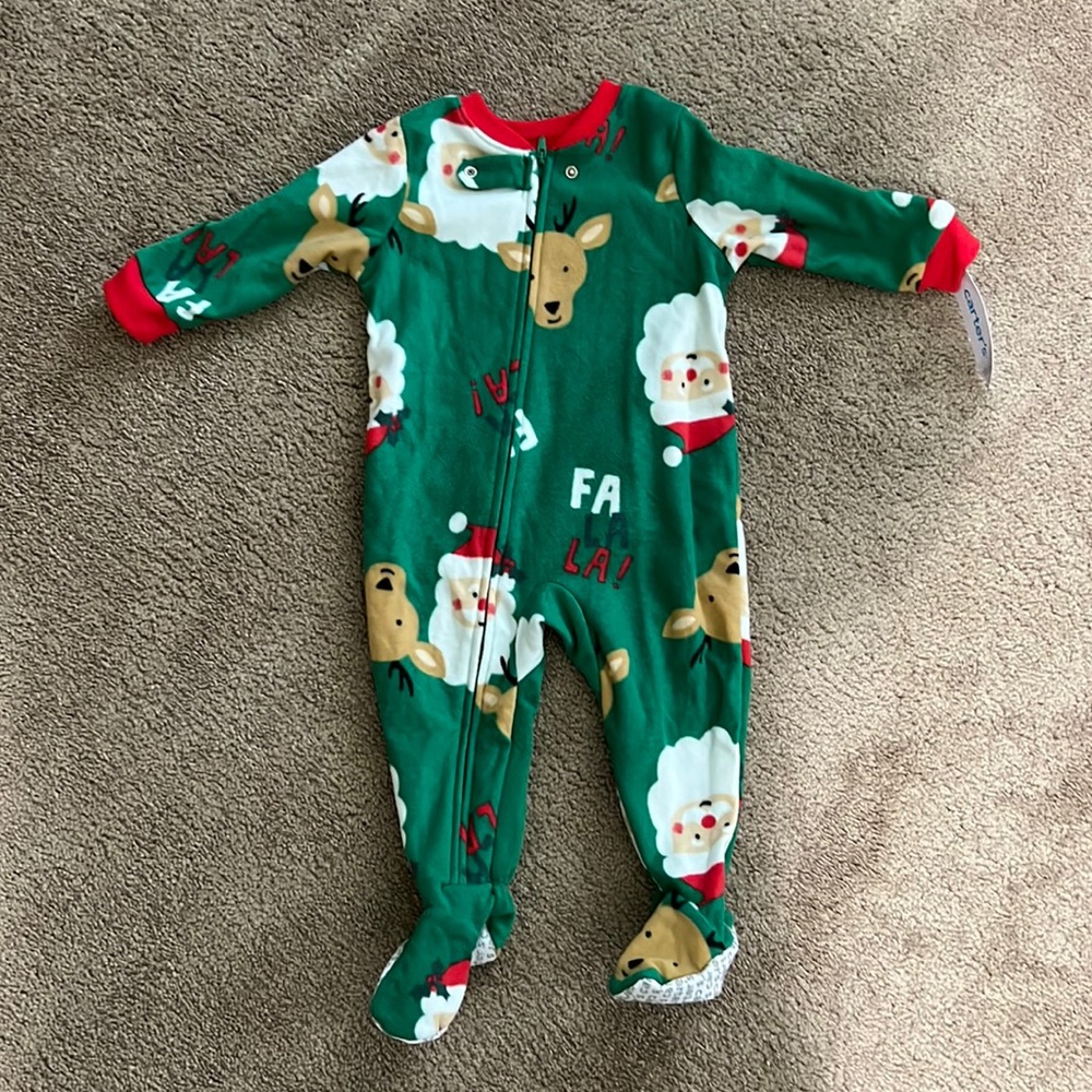 NWT fleece Christmas jammies